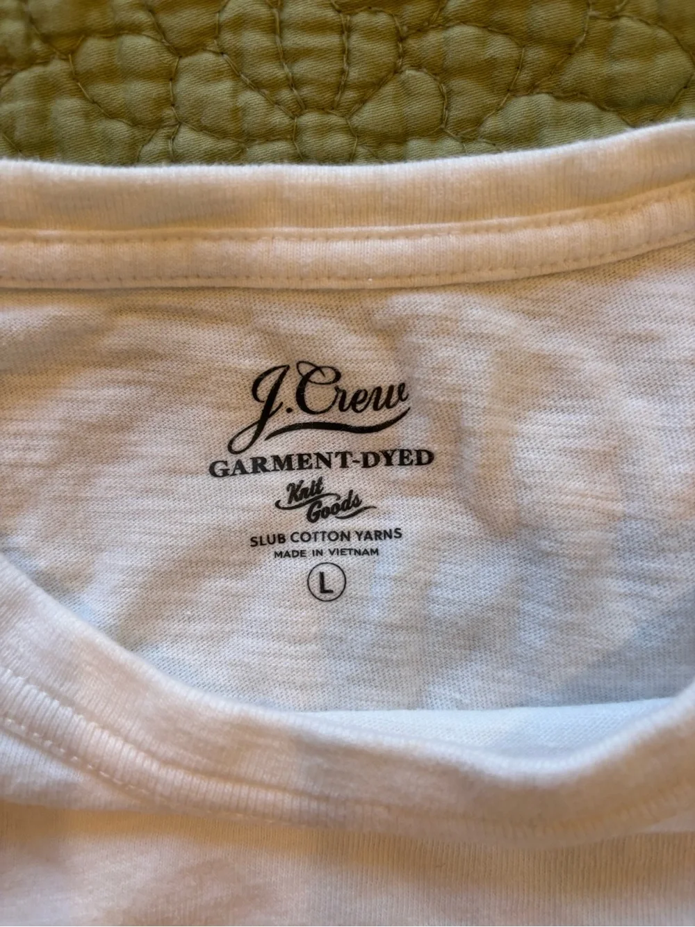 🎉 3/$15 Men’s J. Crew White Crew Neck T-shirt L